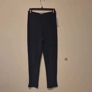 NWT SYMPLI Narrow Navy midi Pant - 4